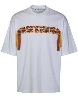 Lanvin Short-Sleeved T-Shirt - White