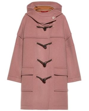 MAX&Co. Wool-Blend Duffel Coat - Pink