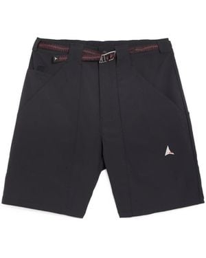 ROA Buckle-Fastening Shorts - Blue