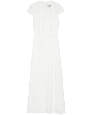 Zadig & Voltaire Rapazi Midi Dress - White