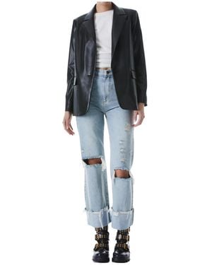 Alice + Olivia Denny Blazer - Blue