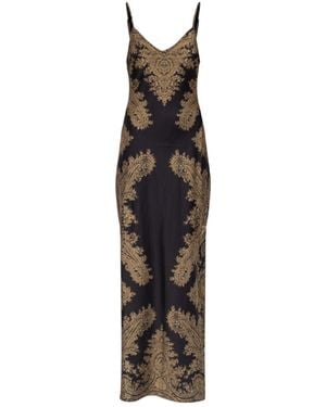 AllSaints Bryony Patterned Midi Dress - Multicolour