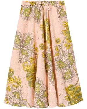 La DoubleJ Drawstring Skirt - Natural