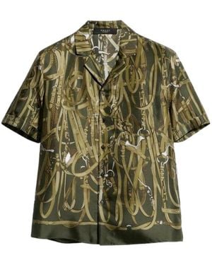 Gucci Printed Bowling Shirt - Green