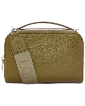 Loewe Mini Camera Crossbody Bag - Green