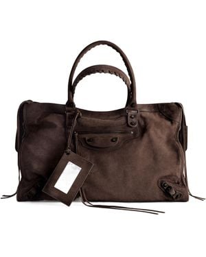 Balenciaga Le City Bag Large - Brown
