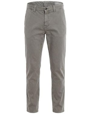Brunello Cucinelli Gabardine Trousers - Grey