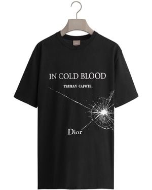 Dior Homme Book Cover Embroidery Relaxed Fit T-Shirt - Black