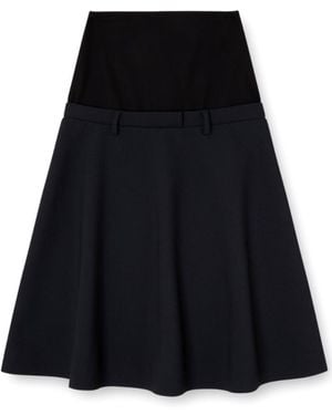 DIESEL Drop-Waist Skirt - Black