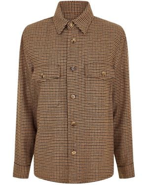 Saint Laurent Simple Coat - Brown