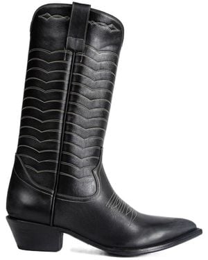 Enfants Riches Deprimes Pointed-Toe Ankle Boots - Black