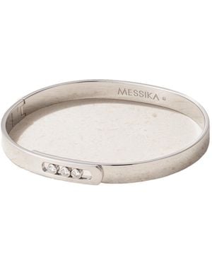 Messika 18-Karat Diamond Bangle - White