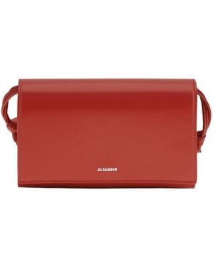 Jil Sander Tangle Belt Bag - Red