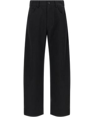 Séfr Séfr Oktai Wide Leg Trousers - Black