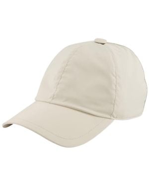 Fedeli Panelled Baseball Cap - White