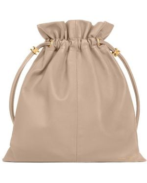 Celine Small Crystal Pouch - Natural