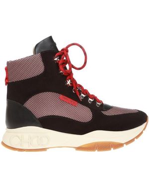 Jimmy Choo Inca Stitching High-Top Leisure Sneakers - Multicolor