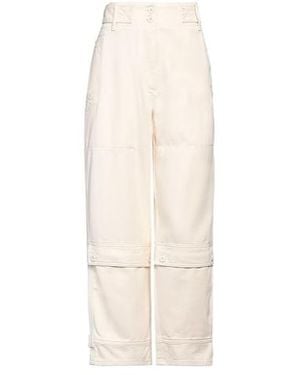 Weekend by Maxmara Straight-Leg Tailored Trousers - Natural