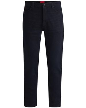 BOSS Washed Denim Jeans - Blue