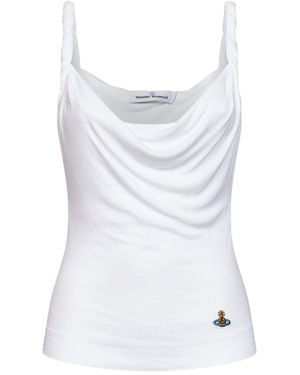 Vivienne Westwood Sleeveless Vest - White