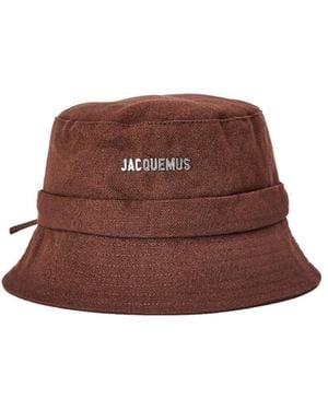 Jacquemus Lightweight Bucket Hat - Brown