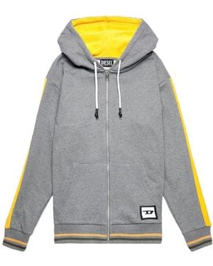 DIESEL Zip-Up Long-Sleeve Jacket - Gray