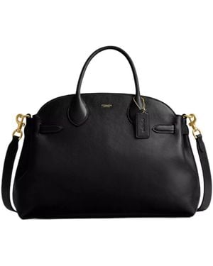 COACH Soft Empire Carryall Bag 40 - Black