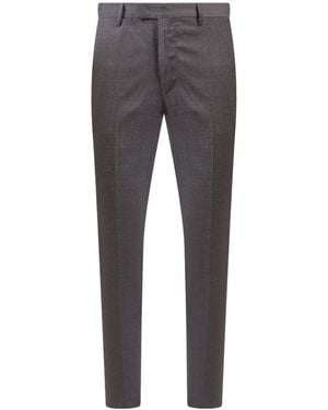 Pt Pantaloni Pt Torino Classic Tailored Trousers - Grey
