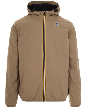 K-Way Le Vrai 4.0 Claude Warm Jacket - Brown