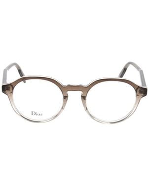 Dior Full-Rimmed Plano Lenses - Metallic