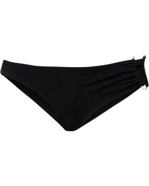 Christopher Esber Gathered Bikini Bottoms - Black