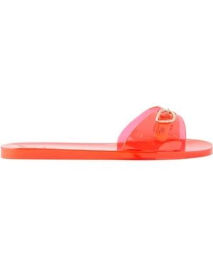 Ancient Greek Sandals Filia Jelly Pvc Slides - Red