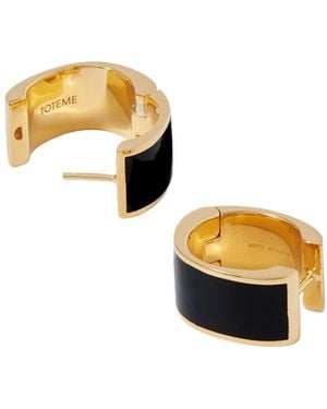 TOTEME Signature Hoops - Metallic