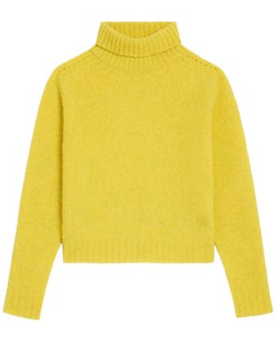 Celine Turtleneck Sweater - Yellow