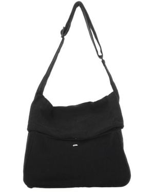 Our Legacy Foldover-Top Sling Bag - Black