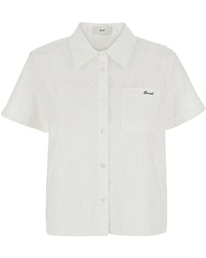 DUNST Short Sleeve Shirt - White