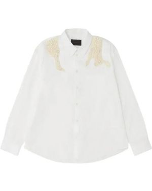 Simone Rocha Pearl-Embellished Shirt - White
