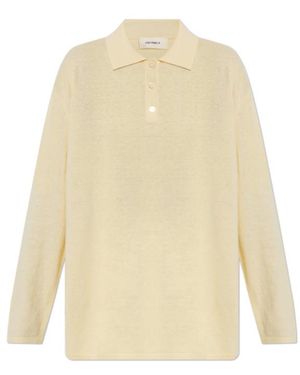 Lisa Yang Caisa Polo Jumper - Natural