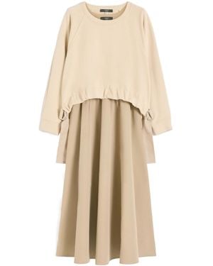 Weekend by Maxmara Long-Sleeved Dress - Natural