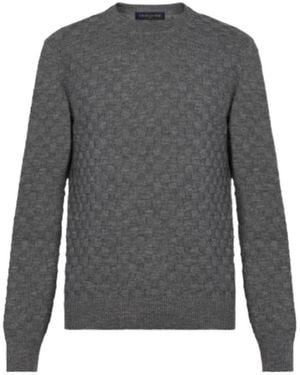 C.P. Company Textured Knit Knitted Jumper - Grey