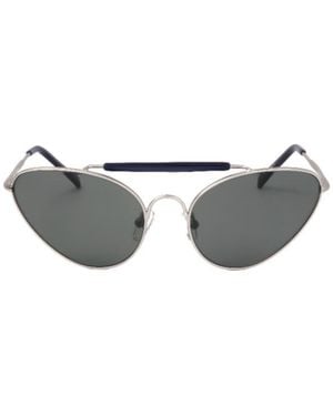 Dries Van Noten Full Frame Sunglasses - White