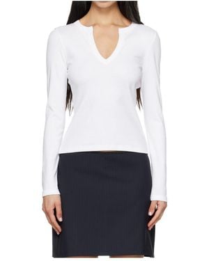 Flore Flore Iman Long-Sleeve T-Shirt - White