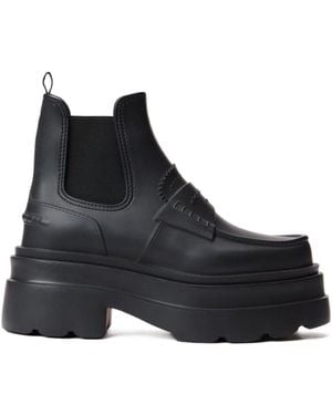 Alexander Wang Carter Panelled Leather Chelsea Boots - Black