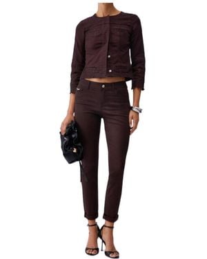 Liu Jo Regular-Fit Pants - Red