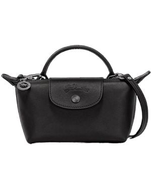 Longchamp Le Pliage Xtra Mini Clutch Bag - Black