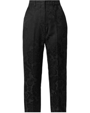 Etro Belt-Loop Casual Trousers - Black