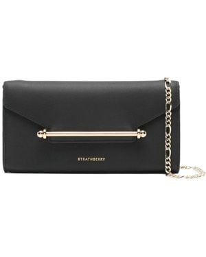 Strathberry Large Melville Clutch Bag - Black