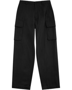 Givenchy Straight-Leg Cotton Cargo Pants - Black