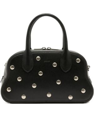 Bally Double Handle Tote Bag - Black