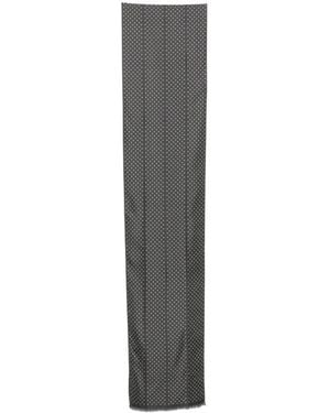 Tom Ford Large Polka Dot Scarf - Gray